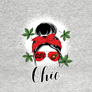 State of Ohio girl T-Shirt